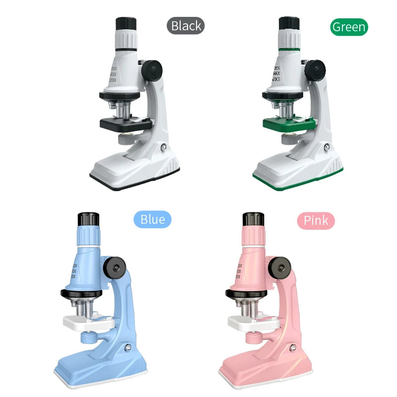 Science Biological 200x 600x 1200x Pocket Microscope
