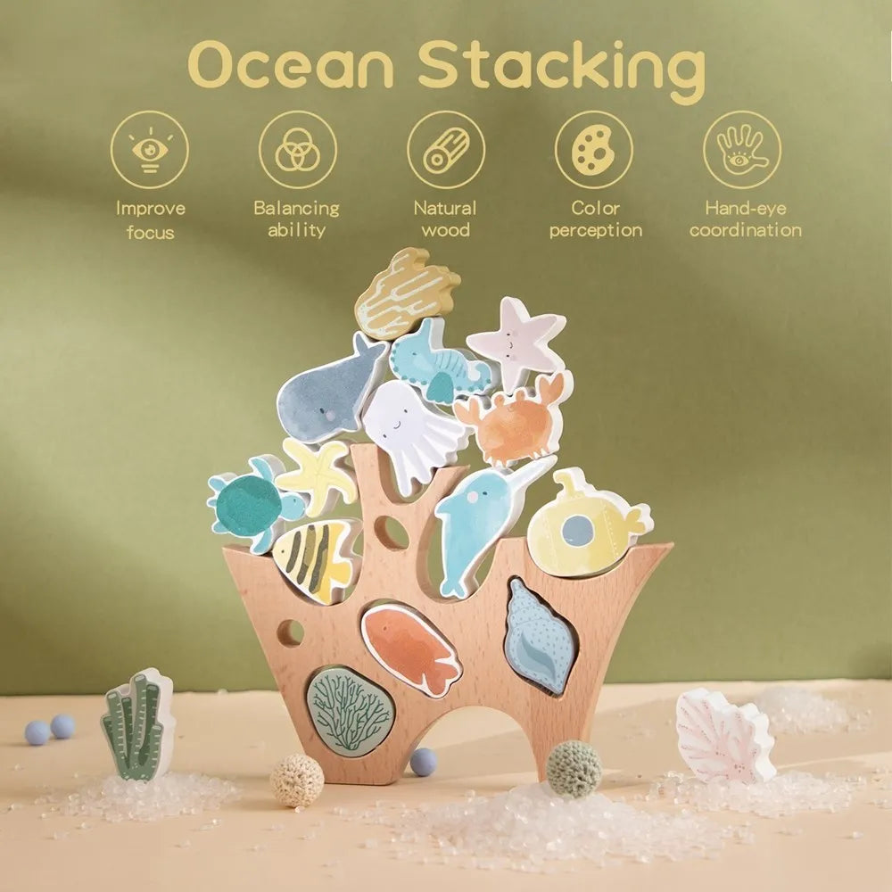 Wooden Balance Blocks