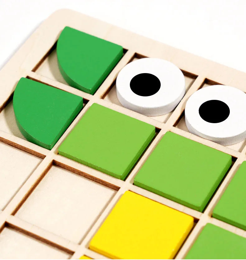 Montessori Cognition Puzzle Board