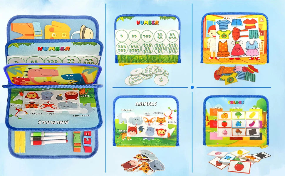 Montessori Parish Toys Board Early Educational Toy