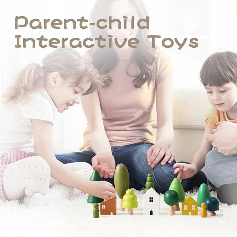 Wooden Grasp Matching Toy