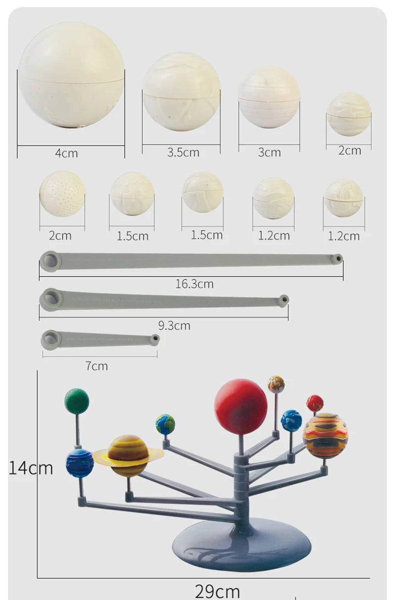 Solar System Model DIY Toys