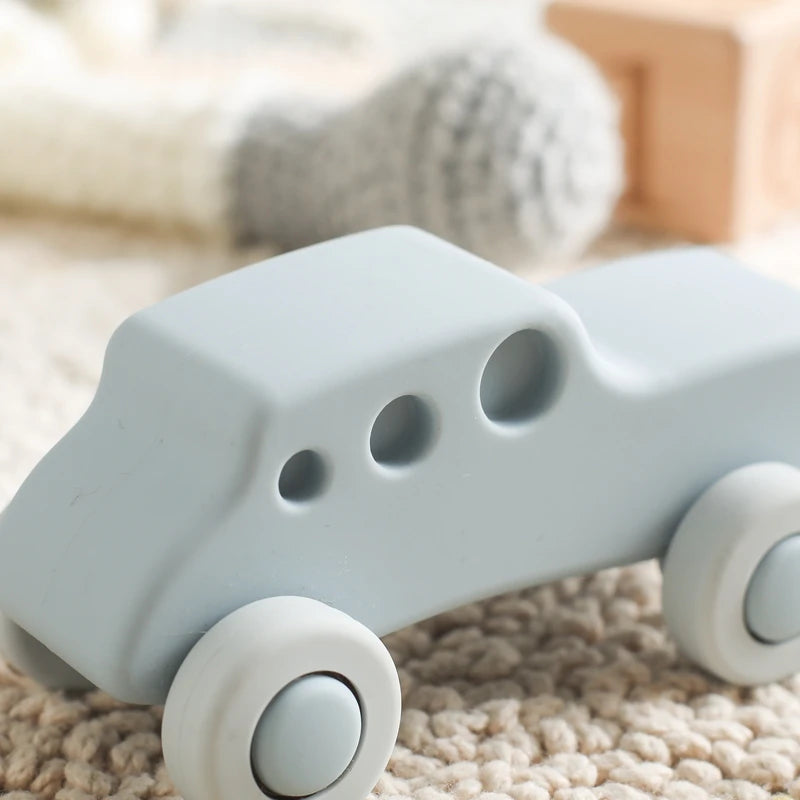 Silicone Car Toys Ambulances Truck