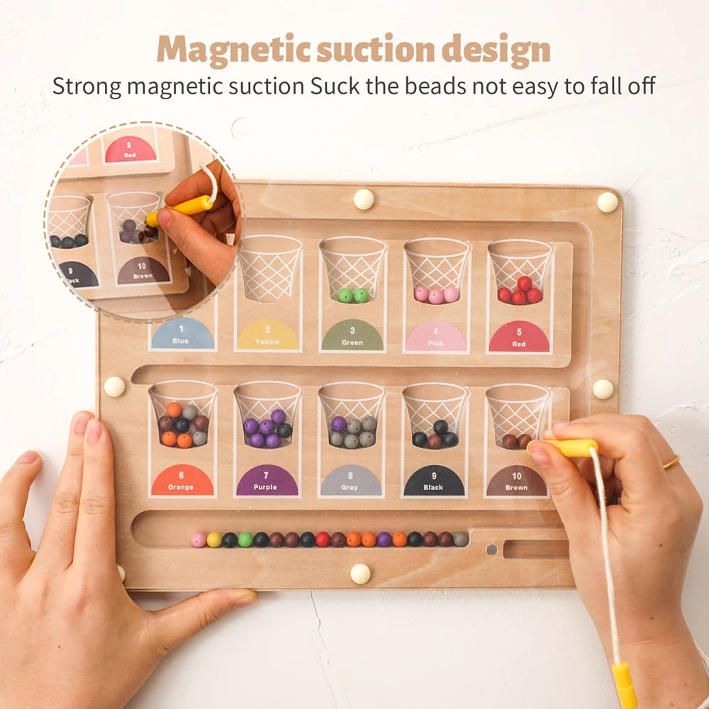 Magnetic board Basketball Sorting