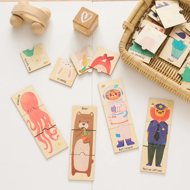 Montessori Wooden Puzzles