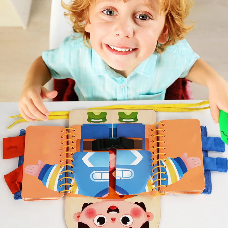 3D Felt Book For Fine Motor Skills