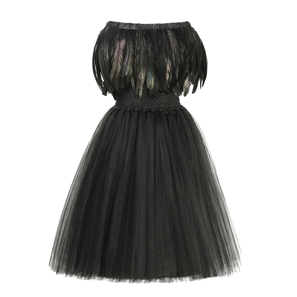 Kids Maleficent Girls Costume