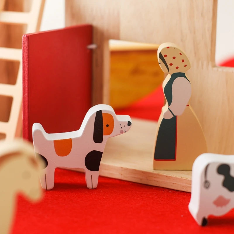 Removable House Toys Barn