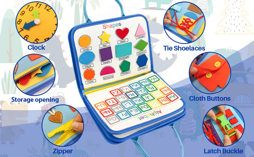 Montessori Parish Toys Board Early Educational Toy