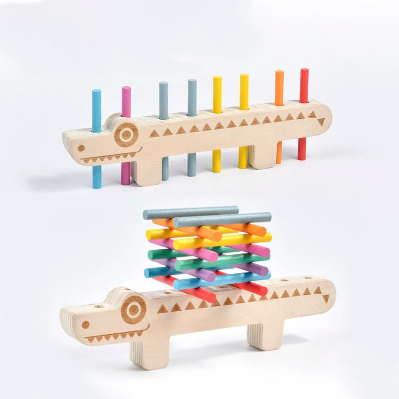 Montessori Wooden Toy Color Matching Games