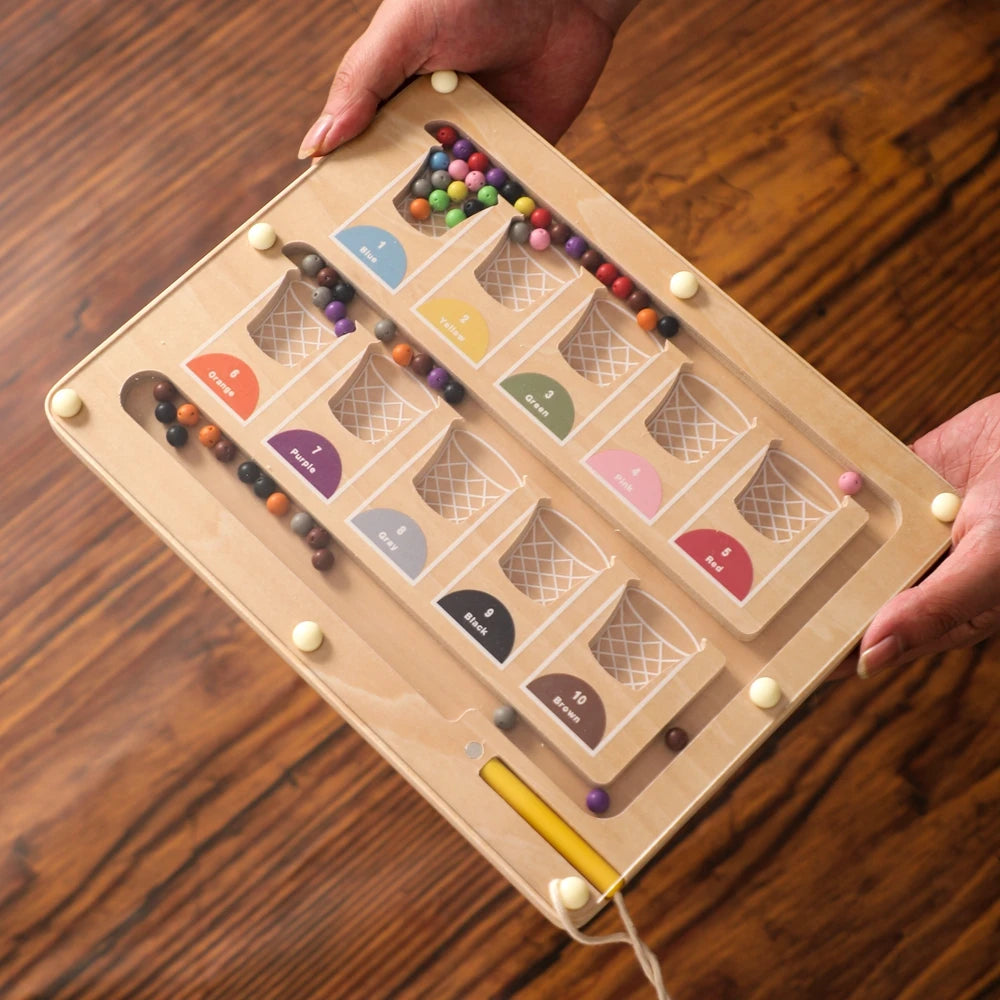 Magnetic board Basketball Sorting
