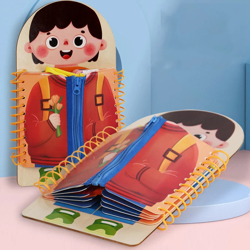 3D Felt Book For Fine Motor Skills