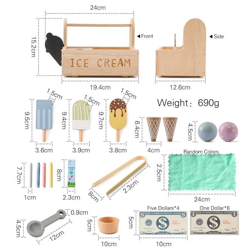 Ice Cream Shop Pretend Play