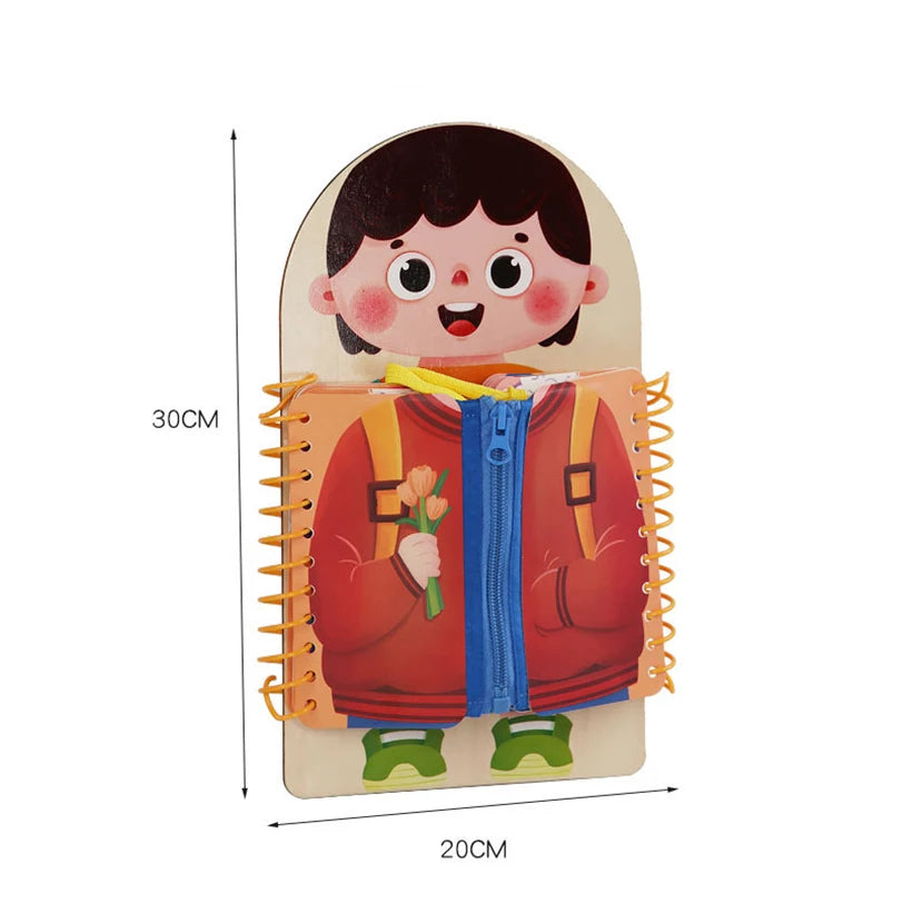 3D Felt Book For Fine Motor Skills