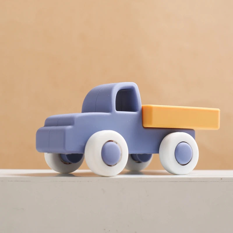 Silicone Car Toys Ambulances Truck