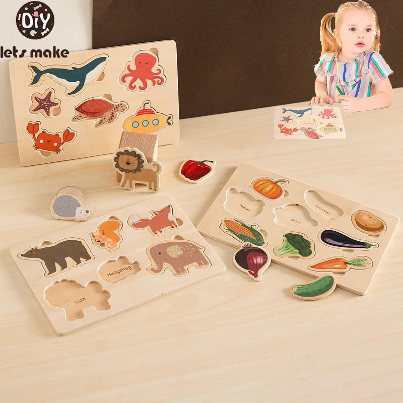 Animal Shape Puzzle