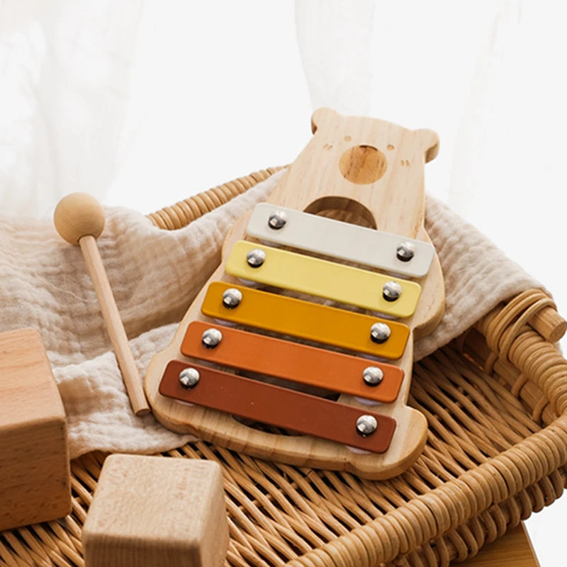 Rattle Bell Drum Musical Instruments
