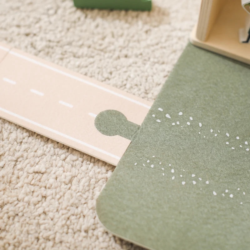 Montessori Dinosaur Scene Building Toy