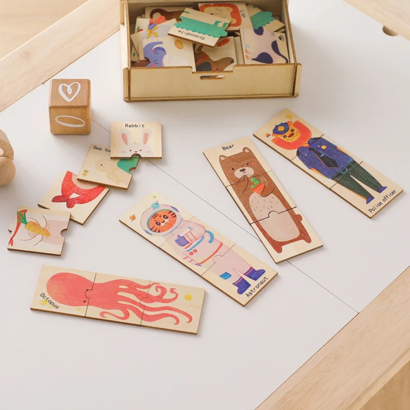 Montessori Wooden Puzzles