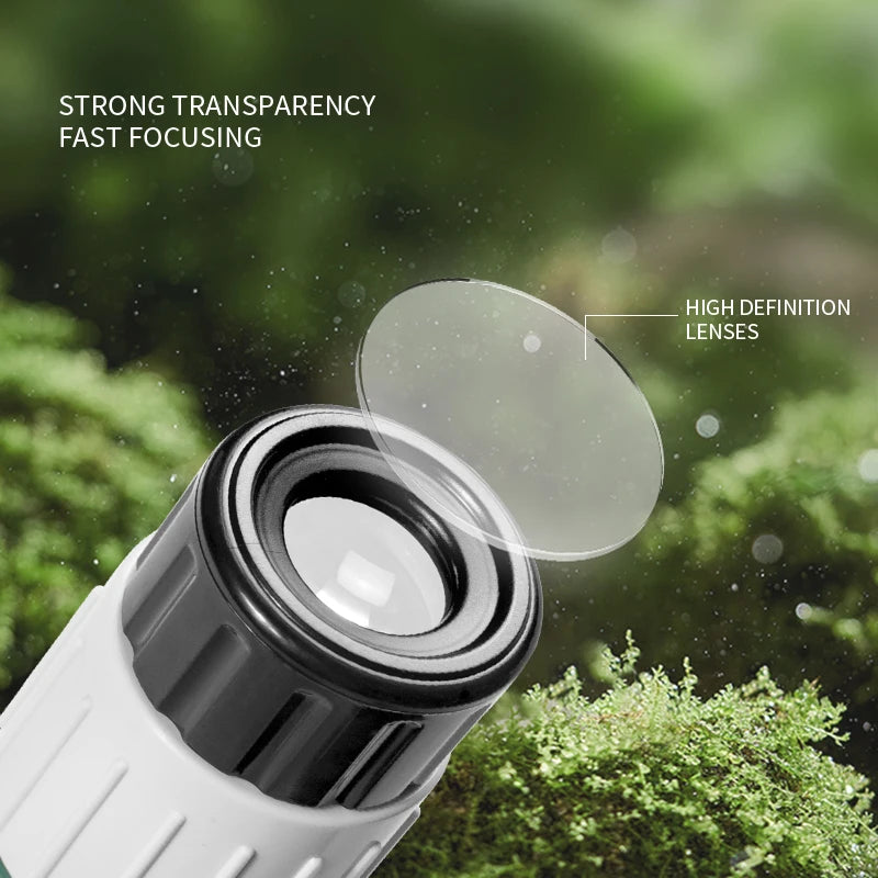 Science Biological 200x 600x 1200x Pocket Microscope