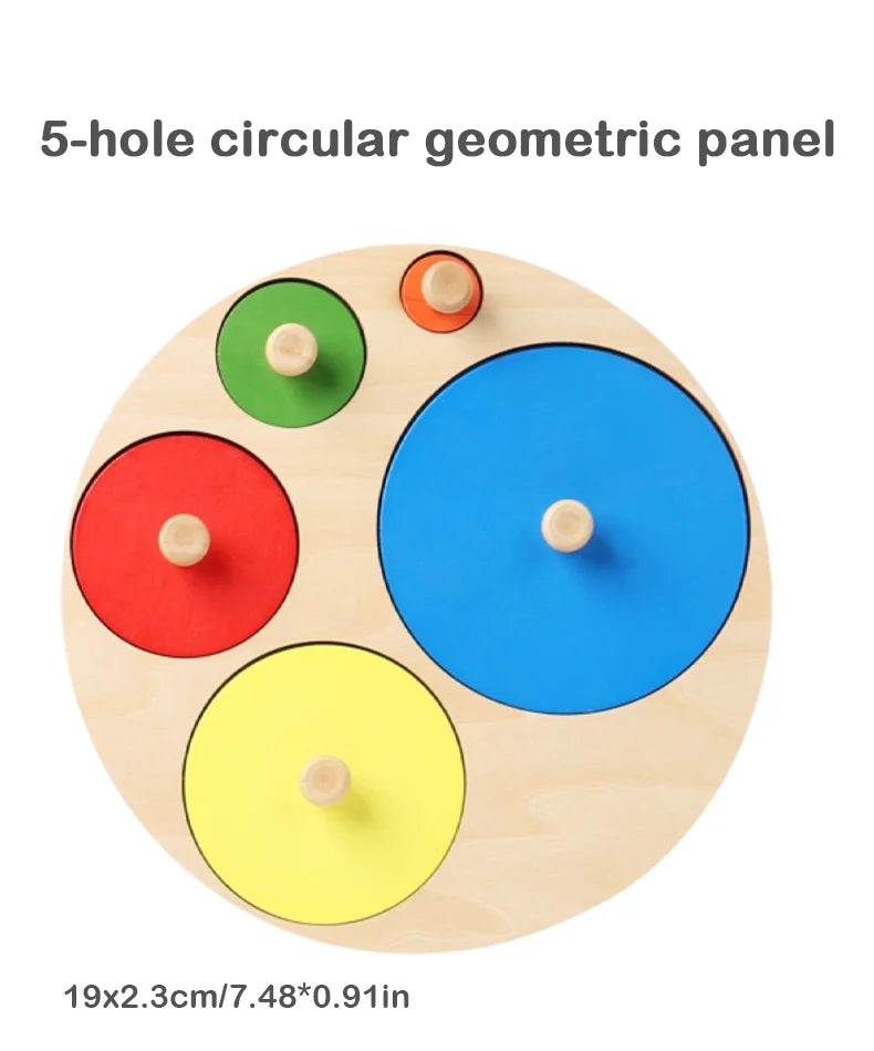wooden shape and color matching