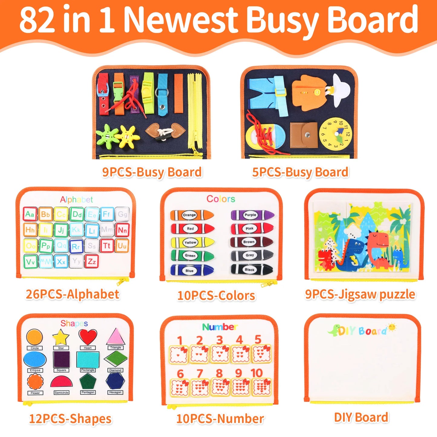 Montessori Parish Toys Board Early Educational Toy