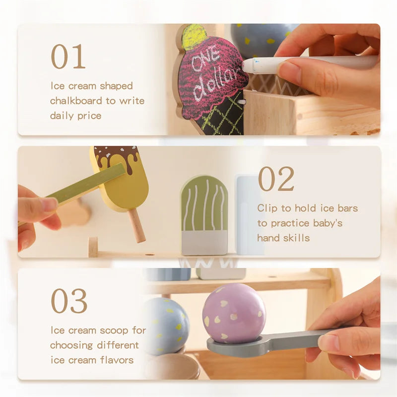 Ice Cream Shop Pretend Play