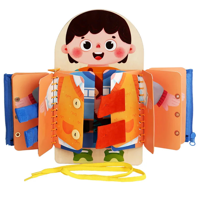 3D Felt Book For Fine Motor Skills