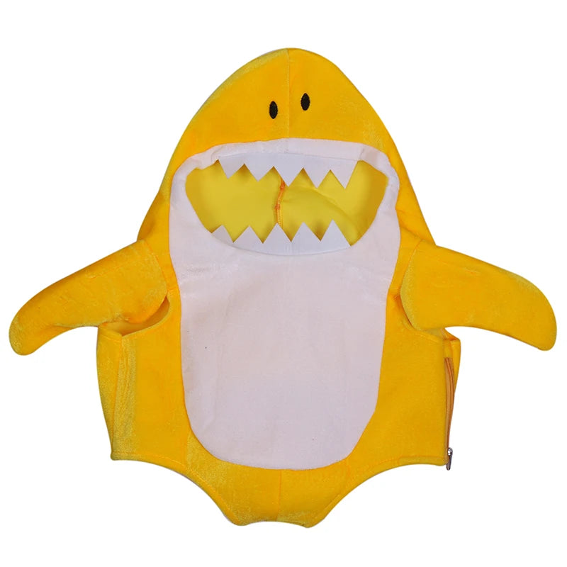 New Arrival Child Unisex Toddler Family Shark Cosplay Costume Halloween Carnival Party For Kids Costumes 3 Colors Avaiable