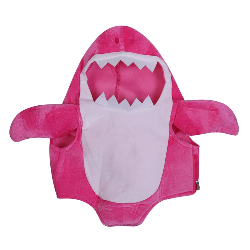 New Arrival Child Unisex Toddler Family Shark Cosplay Costume Halloween Carnival Party For Kids Costumes 3 Colors Avaiable