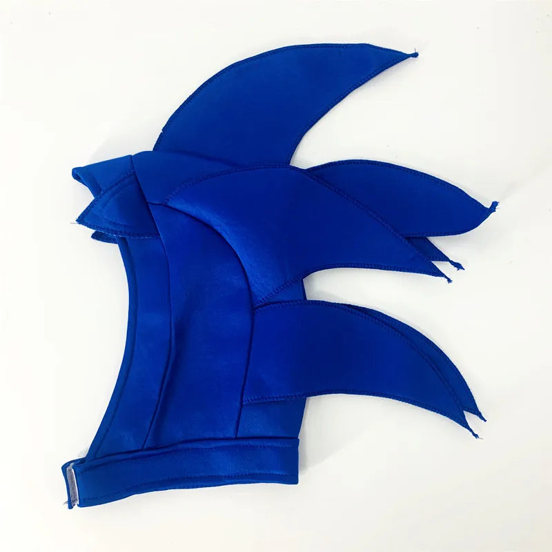 Anime Game Sonic Cosplay Costume Children's Hedgehog Zentai  Halloween Party Performance Costume Bodysuit