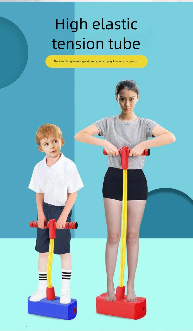 Kids Grow Taller Balance Toy Frog Jumping Sports Outdoor Exercise Equipment Fitness Bouncing Sound for Children Education Toys