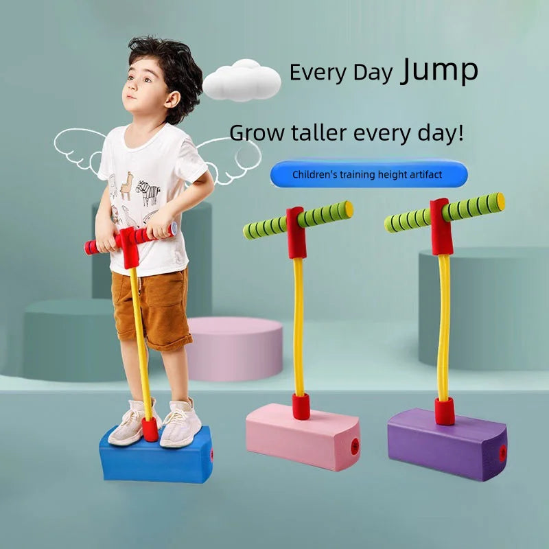 Kids Grow Taller Balance Toy Frog Jumping Sports Outdoor Exercise Equipment Fitness Bouncing Sound for Children Education Toys