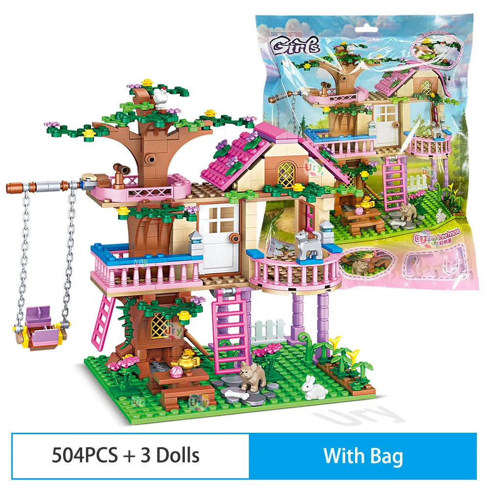Friends City Tree House  Building Blocks
