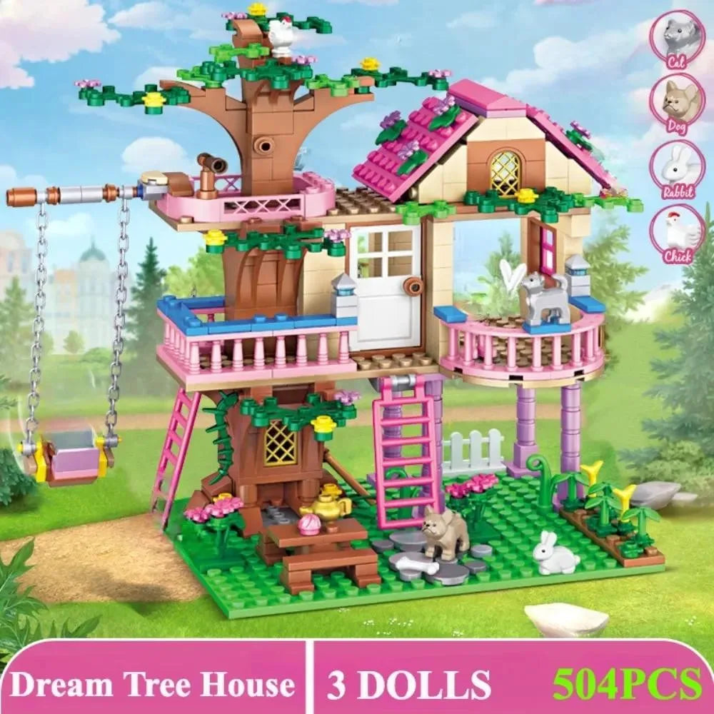 Friends City Tree House  Building Blocks