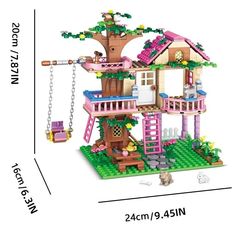 Friends City Tree House  Building Blocks