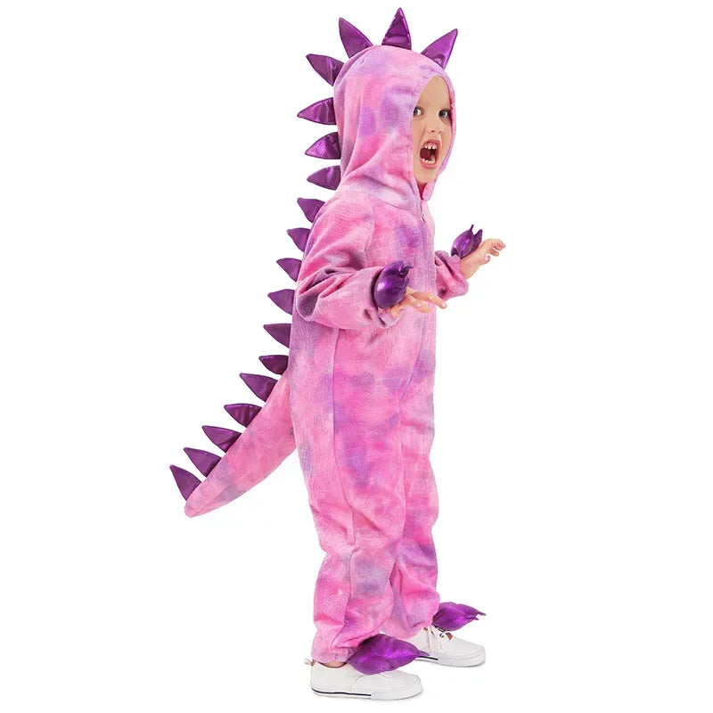 Halloween Children's Dinosaur Costumes World Tyrannosaurus Cosplay Jumpsuits Stage Party Cos Suits For Kids Christmas Gifts 2023