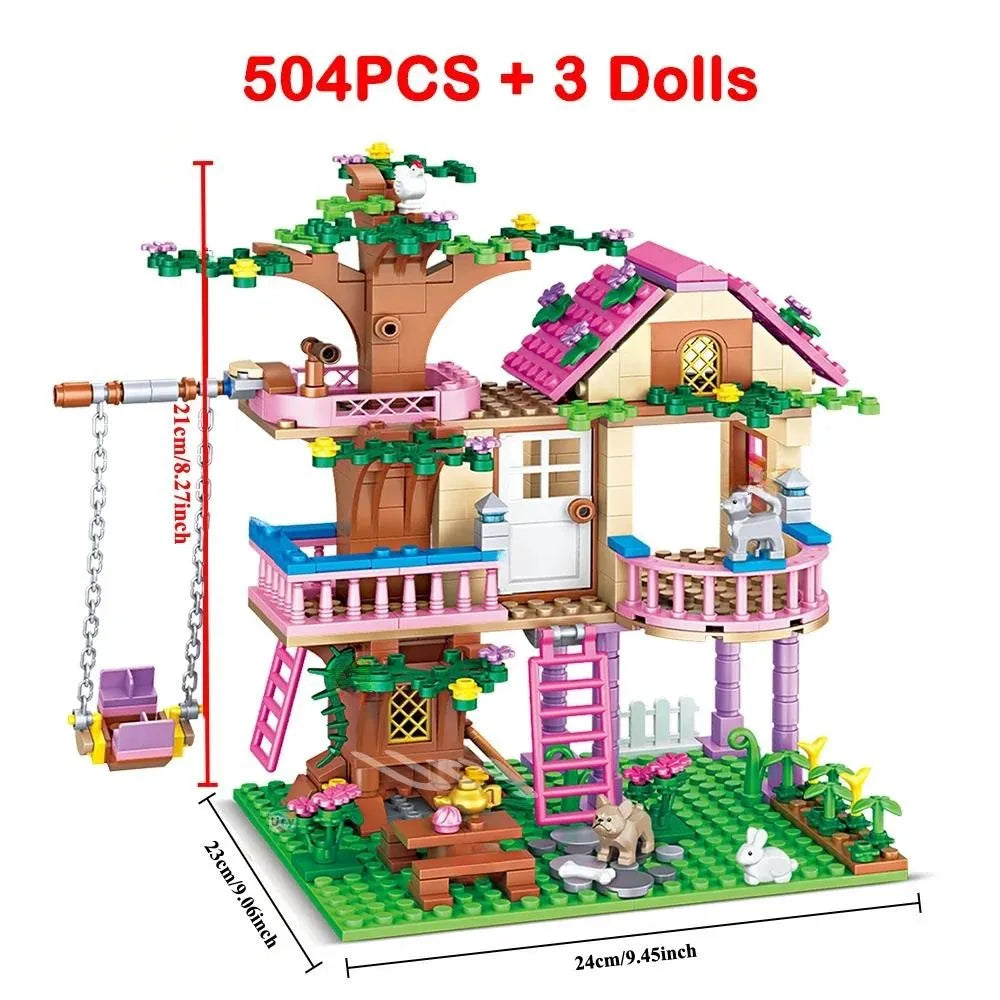 Friends City Tree House  Building Blocks