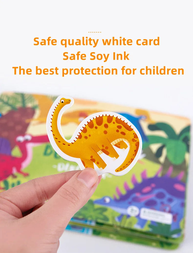 Quiet Book Magic Sticker Toy Baby Educational Montessori Early Education Children Enlightenment Cognitive Material Package